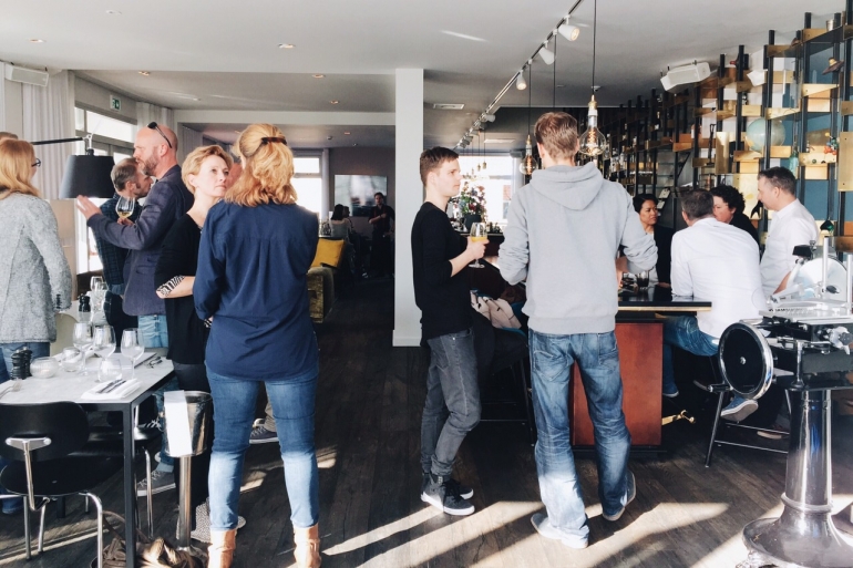 content-borrel in Vesper