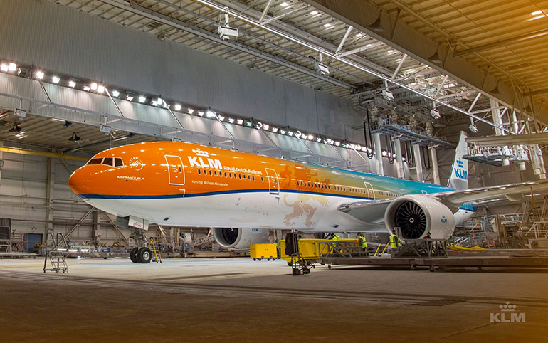 Waarom is KLM blauw en Easyjet oranje